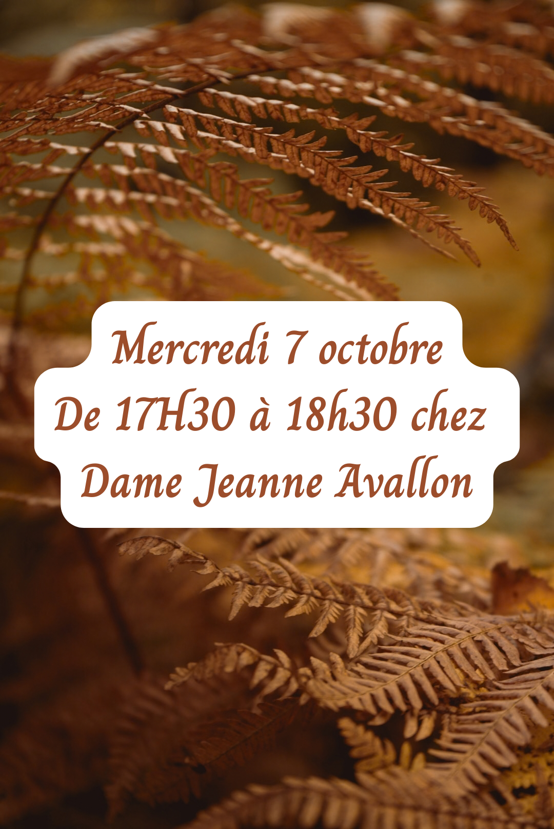 Cours d'aquarelle Dame Jeanne